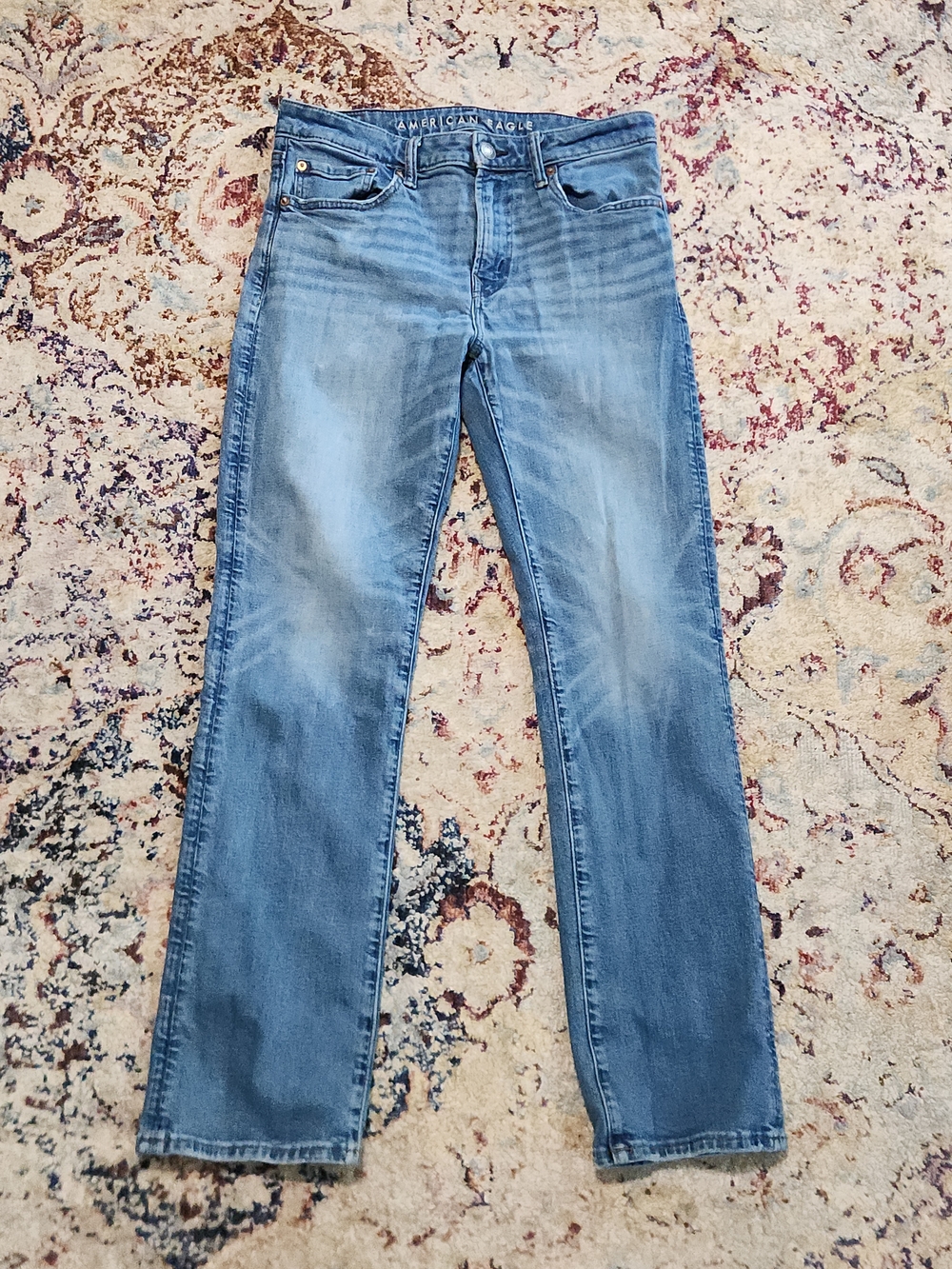 American Eagle Airflex Original Bootcut Jean Blue Denim Size 31 x 31